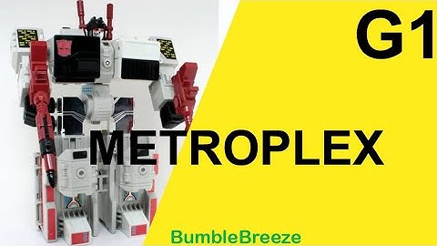 (G1) 1986 Transformers Metroplex Review