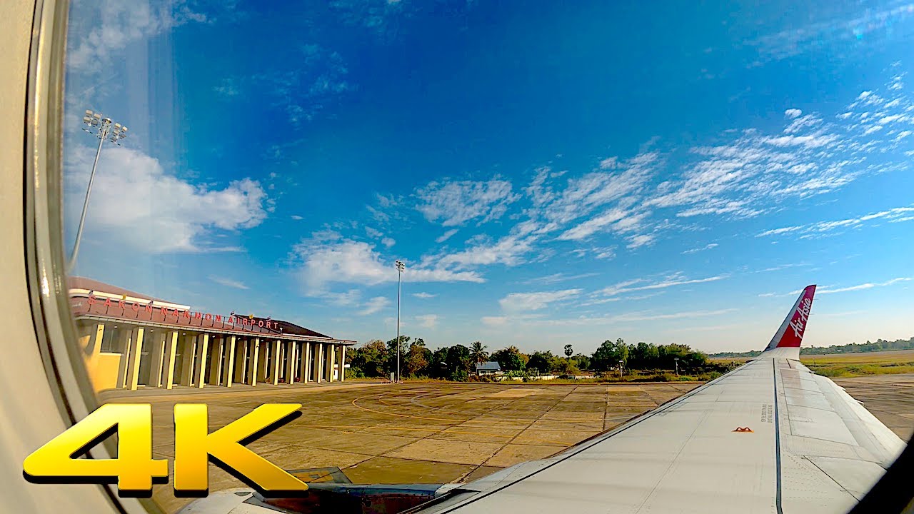 4K ТАИЛАНД | Air Asia A320-300 - Аэропорт Дон Муанг