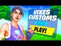 Playing Fortnite Customs!