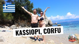 The BEAUTIFUL Kassiopi, Corfu, Greece 2022 🇬🇷 Travelling from Saranda, Albania. ❤️