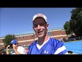 Paralyzed Division III player returns to the sidelines