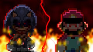 Devil Mario vs Lord X (Dark Sonic and Devil Mario vs Lord X and MX pt.2)