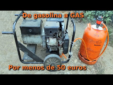 Vídeo: Es pot convertir un generador de gas a gas natural?