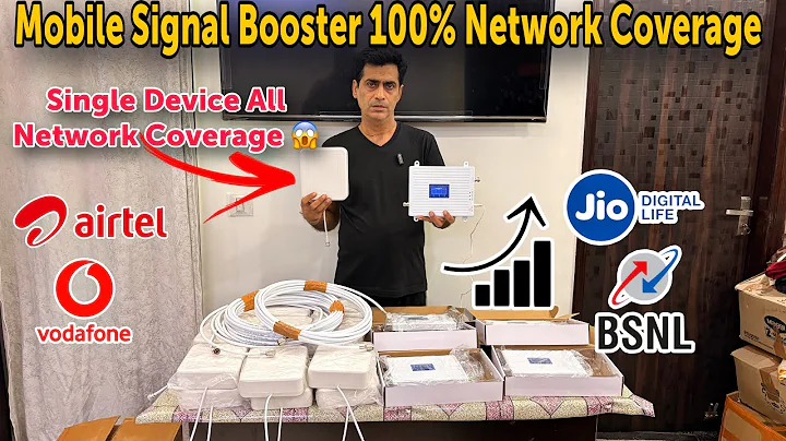 Mobile Signal Booster 📶 | 100% Network Coverage | single device solution | all India delivery