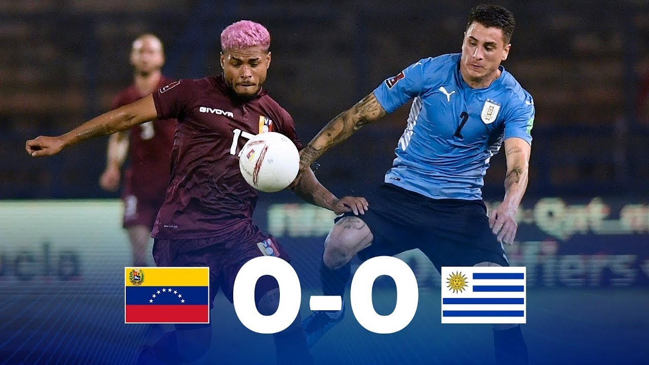 Venezuela - Uruguay - Clasificación para el Mundial Qatar 2022 - Partido Completo - 08-06-2021