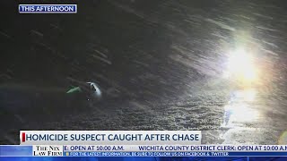 Lawton murder suspect in custody following high-speed chase