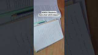 Focus on PYQs. Keep preparing for TEE June 2026#ignou #exam #students #study