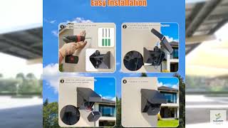 Review - Solar Panel for Blink Outdoor 2K+/4(4th Gen)/(3rd Gen) XT3 and XT2/XT Camera, So