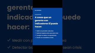 ⚠️ Si no tenés estadísticas confiables por área, no tenés control real