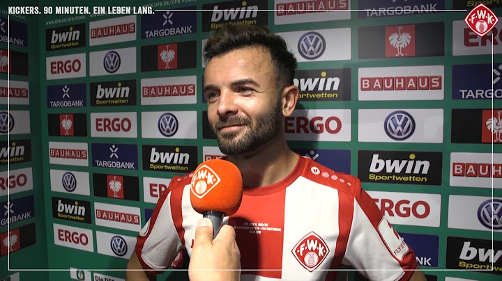 Kickers TV: Patrick Sontheimer und Albion Vrenezi nach dem Pokalfight gegen Hoffenheim