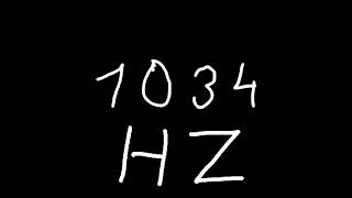 1034 hz