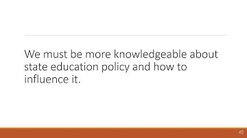 Understanding Educational Policy