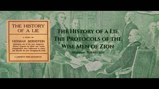 The History of a Lie (The Protocols of the  Wise Men of Zion) - Herman Bernstein
