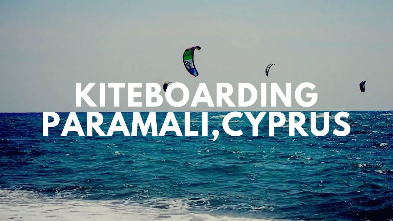 Kiteboarding - Paramali, Cyprus
