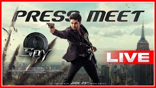 LIVE : SPY Team Press Meet With Media | Nikhil Siddharth | Garry BH | greatandhra.com