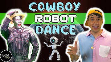 "Cowboy Robot Dance" Song | Ronnie Boy Kids • [Official Music Video]