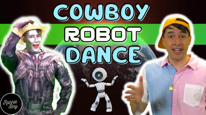 "Cowboy Robot Dance" Song | Ronnie Boy Kids • [Official Music Video]