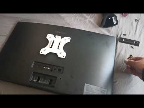 How to remove Samsung computer monitor 