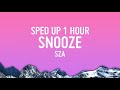 SZA - Snooze (Sped Up) [1 Hour Loop]