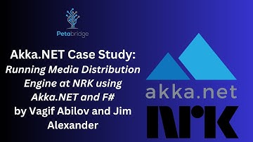 NRK - Running Media Distribution Engine at NRK using Akka.NET and F#