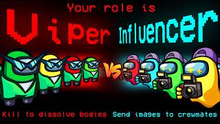 VIPER vs INFLUENCER in Among Us! screenshot 5