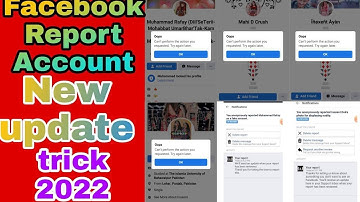 Facebook Reporting Real Trick 2022 | How to Report Facebook account 2022 | Facebook Report