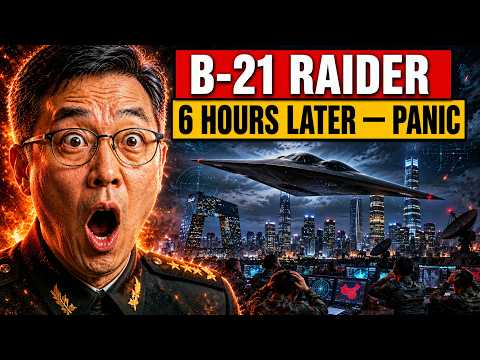 B-21 Raider Flew Over Beijing Undetected — China Found Out 6 Hours Later