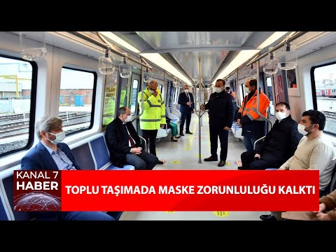 Toplu Taşımada Maske Zorunluluğu Kalktı!