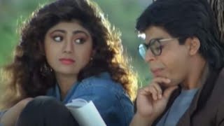 Kitaben Bahut Si | Baazigar | Shahrukh Khan And Shilpa Shetty | Asha Bhonsle, Vinod Rathod