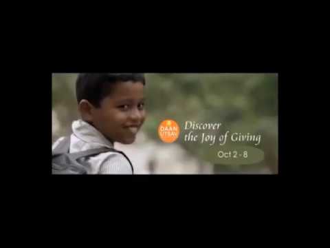 #DaanUtsav for schools (The Joy of Giving Week)