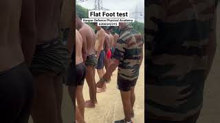 Flat Foot Test Indian Army Medical Test