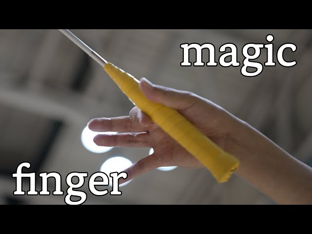 BADMINTON | Finger Magic that easy? class=