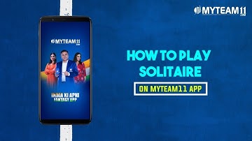 How to Play Solitaire on MyTeam11