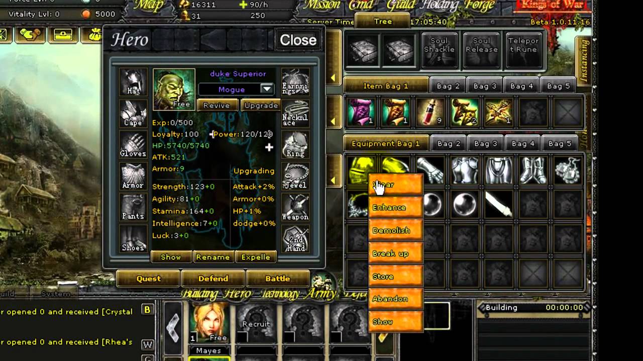 King of war Tutorial 3