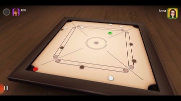 Experience Thrilling Carrom Action in 3D! | Carrom 3D Game" 🏆🎮