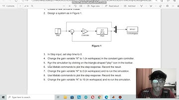Video Demonstration Lab 2 Via Matlab / Control System / S8