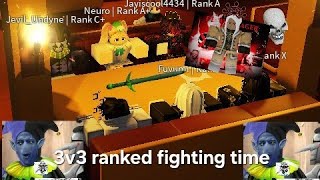Utpr ranked 3v3: The groups super peak ultra fights.