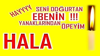 İyi Ki Doğdun Hala İsme Özel Komik Doğum Günü Şarkısı