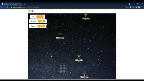 How to make a fighter plane arcade game on Scratch - Tutorial 1