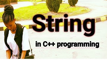 String in C++ programming