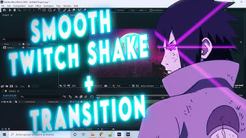 SMOOTH Twitch Shake + Transition🌆 | After Effects | AMV Tutorial