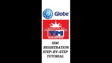 Sim registration step-by-step tutorial for GLOBE and TM subscriber