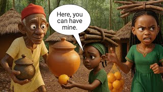 The Old Man gave her an Empty Clay pot, & told her never to leave it open. #folklore #stories #tales