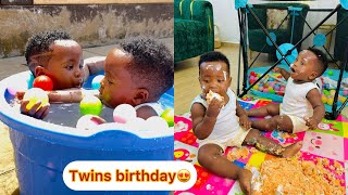 See How Twins Celebrated Their Birthday At Home😍-Hilarious😂