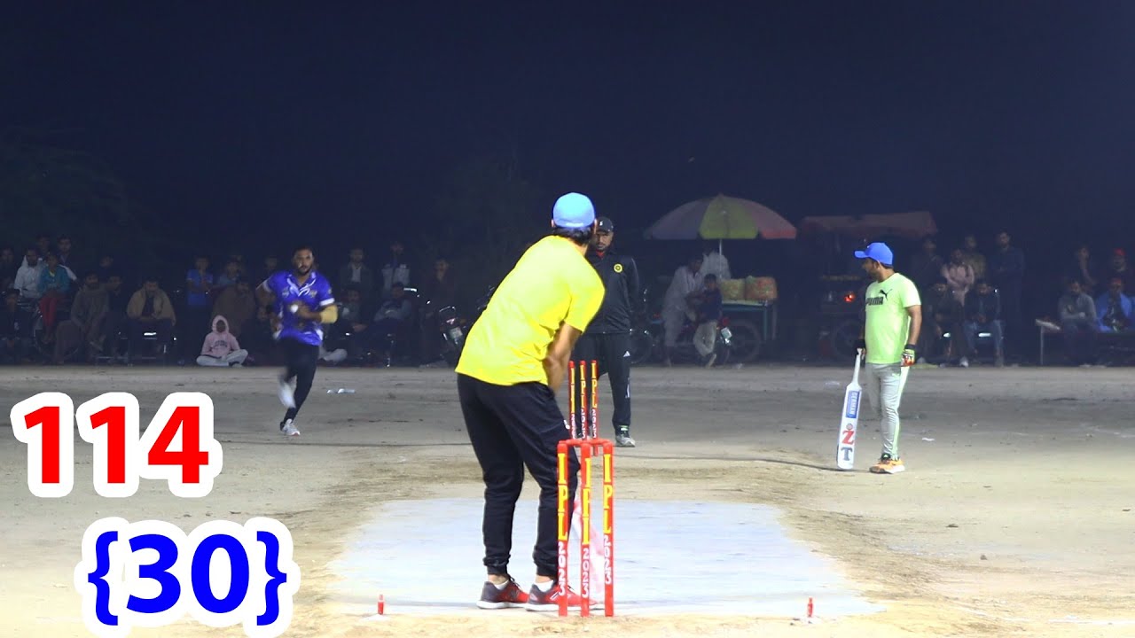 FMC VS TAMOUR 114 RUNS NEED 30 BALLS BEST MATCH IN TAPE BALL CRICKET ...