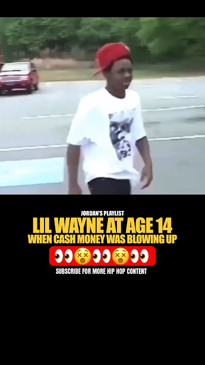 Lil Wayne at 14 years old before the FAME 😵🎥💯 #lilwayne #birdman #hiphop