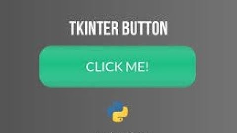 Python tkinter button