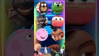 Sheriff Labrador, Gummy Bear, Cartoon Cat, Lightning McQueen, Peppa Pig, Cocomelon Tiles Hop