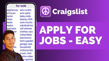 How To Apply For Jobs On Craigslist !