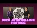 Duck jitsu and aislinn oconnell bjj brown and purple belt rolling